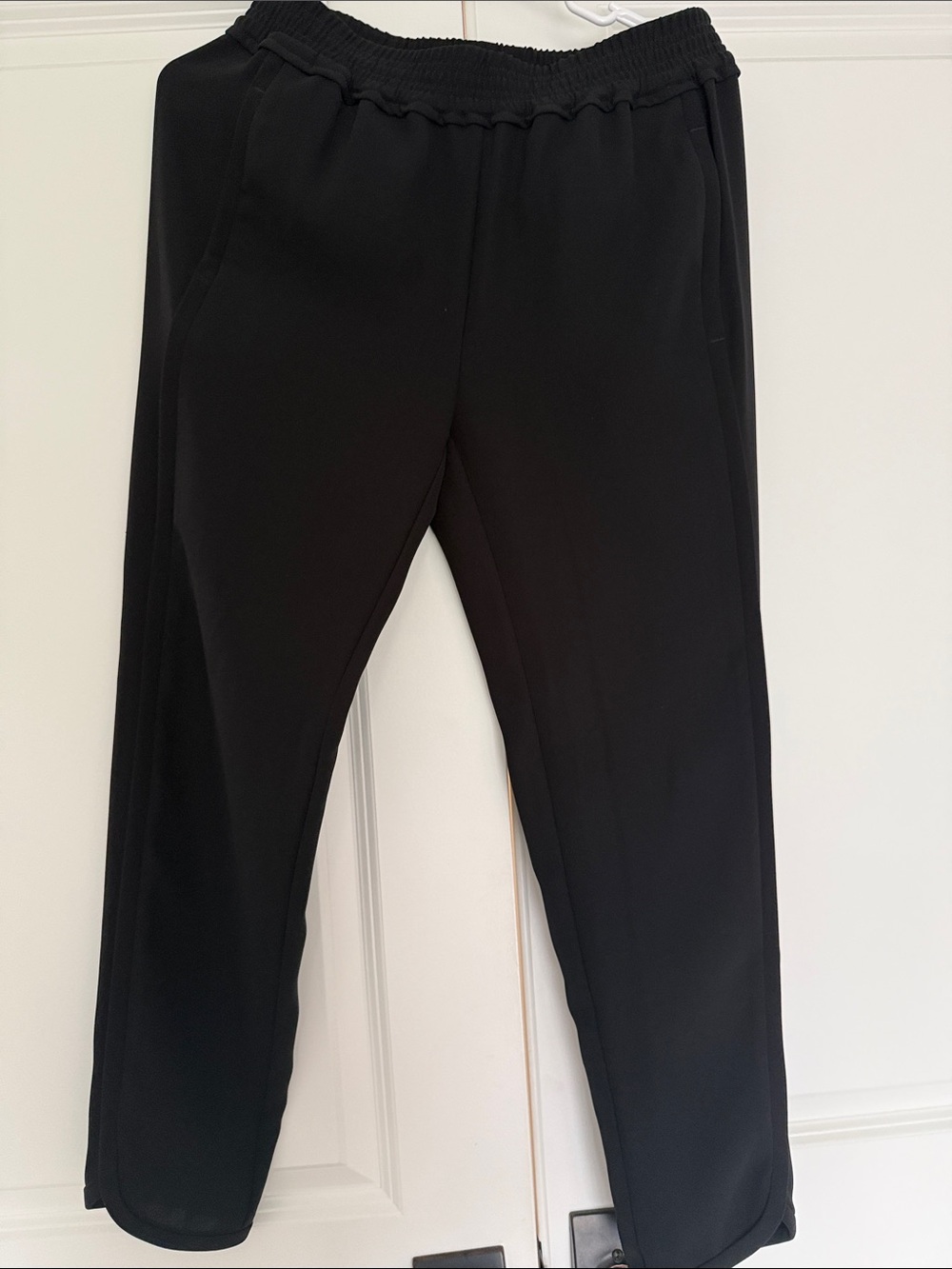 NWOT JCrew Classic Black Elastic Waist Pull-On Jogger